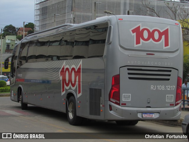 Auto Viação 1001 RJ 108.1217 na cidade de Muriaé, Minas Gerais, Brasil, por Christian  Fortunato. Número da foto: #12918417.