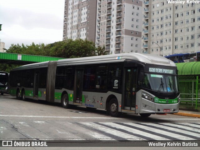Viação Santa Brígida 1 1053 na cidade de São Paulo, São Paulo, Brasil, por Weslley Kelvin Batista. Número da foto: #12918745.