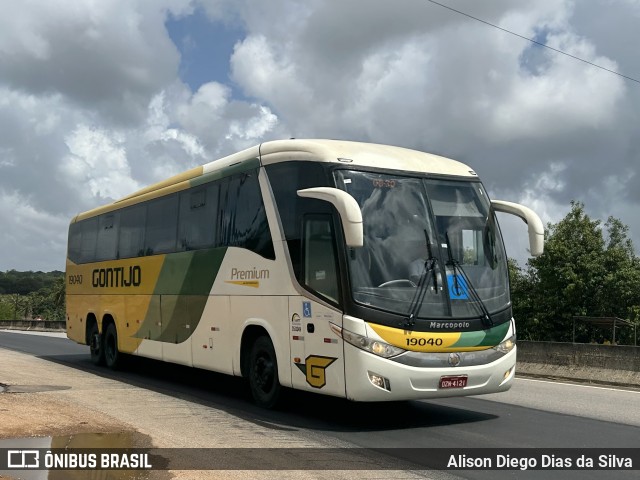Empresa Gontijo de Transportes 19040 na cidade de Arês, Rio Grande do Norte, Brasil, por Alison Diego Dias da Silva. Número da foto: #12918276.
