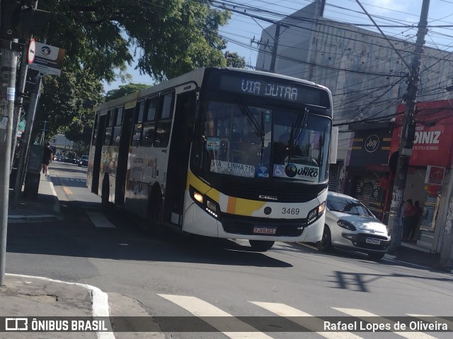 Viação Campo dos Ouros 3469 na cidade de Guarulhos, São Paulo, Brasil, por Rafael Lopes de Oliveira. Número da foto: #12920349.