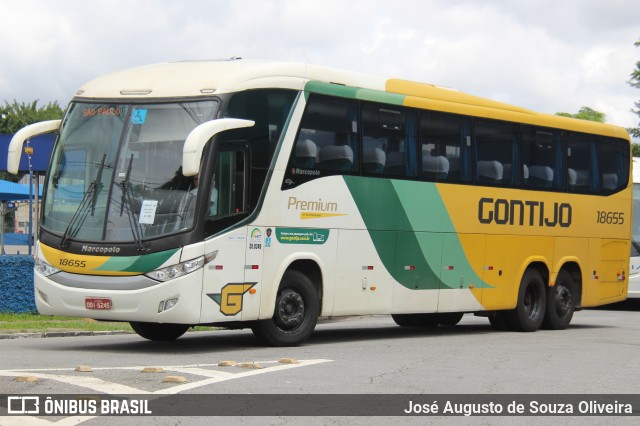 Empresa Gontijo de Transportes 18655 na cidade de São Paulo, São Paulo, Brasil, por José Augusto de Souza Oliveira. Número da foto: #12919704.