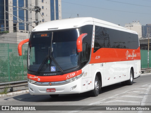 Viação Vale do Tietê 859 na cidade de São Paulo, São Paulo, Brasil, por Marco Aurélio de Oliveira. Número da foto: #12920341.
