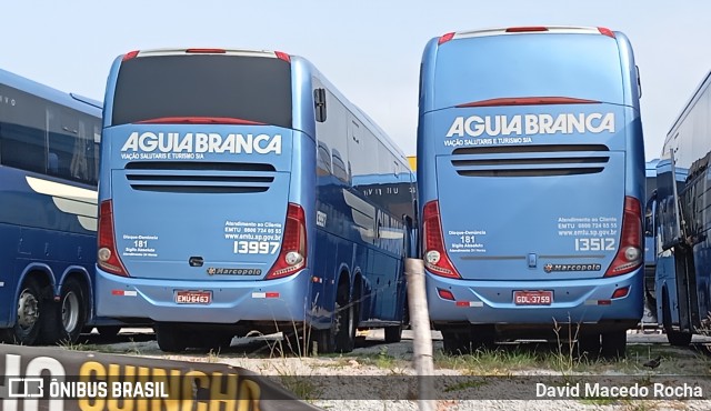 Viação Águia Branca 13512 na cidade de Cotia, São Paulo, Brasil, por David Macedo Rocha. Número da foto: #12918267.