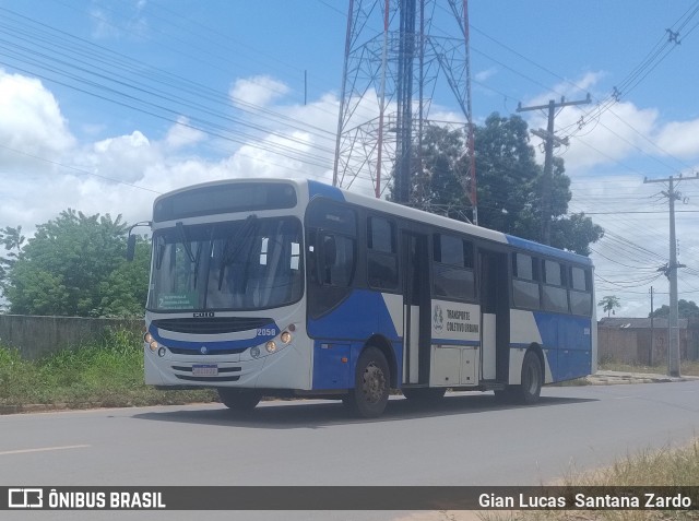 Transvida Transporte Coletivo 2058 na cidade de Ji-Paraná, Rondônia, Brasil, por Gian Lucas  Santana Zardo. Número da foto: #12919824.