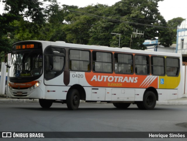Autotrans > Turilessa 0420 na cidade de Brumadinho, Minas Gerais, Brasil, por Henrique Simões. Número da foto: #12919562.
