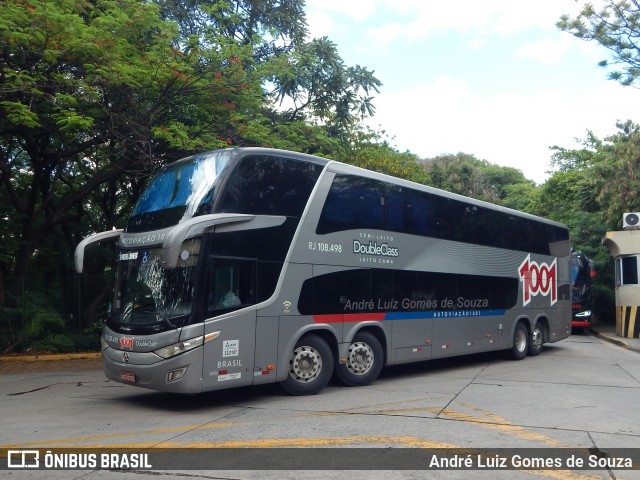 Auto Viação 1001 RJ 108.498 na cidade de São Paulo, São Paulo, Brasil, por André Luiz Gomes de Souza. Número da foto: #12919900.