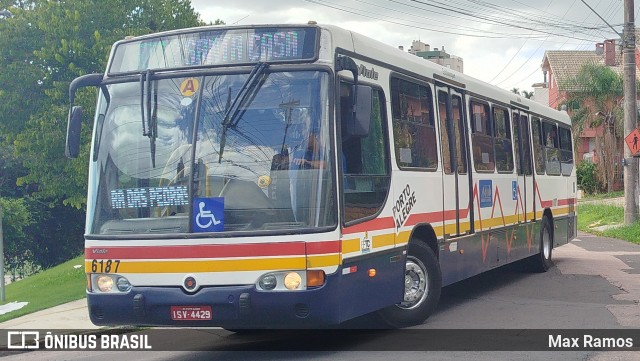 Auto Viação Navegantes 6187 na cidade de Porto Alegre, Rio Grande do Sul, Brasil, por Max Ramos. Número da foto: #12918329.