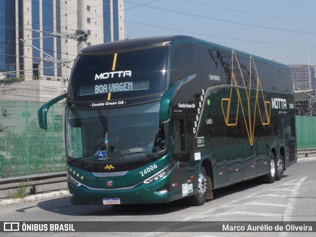Viação Motta 24006 na cidade de São Paulo, São Paulo, Brasil, por Marco Aurélio de Oliveira. Número da foto: #12920282.