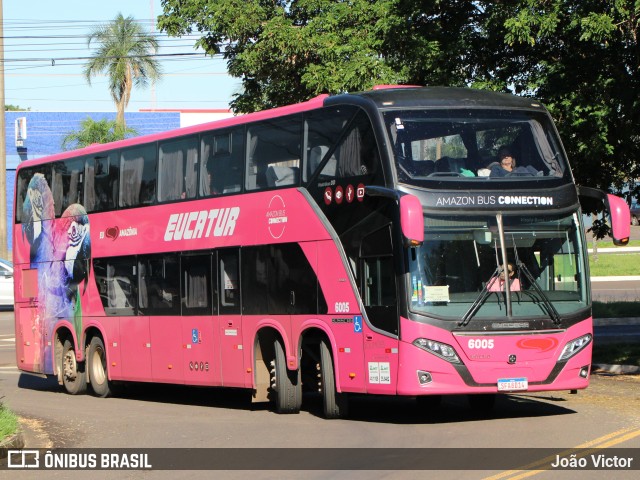 Eucatur - Empresa União Cascavel de Transportes e Turismo 6005 na cidade de Campo Grande, Mato Grosso do Sul, Brasil, por João Victor. Número da foto: #12919756.