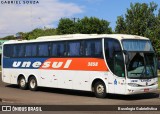Unesul de Transportes 3858 na cidade de Foz do Iguaçu, Paraná, Brasil, por Busologia Gabrielística. Número da foto: #12919563.