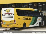 Empresa Gontijo de Transportes 7055 na cidade de Perdões, Minas Gerais, Brasil, por Kelvin Silva Caovila Santos. Número da foto: #12919455.