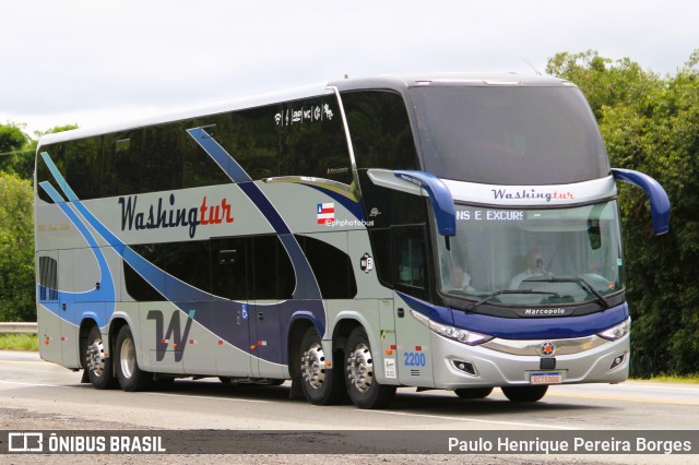 Washingtur Viagens e Excursões 2200 na cidade de Barra do Piraí, Rio de Janeiro, Brasil, por Paulo Henrique Pereira Borges. Número da foto: #12856990.