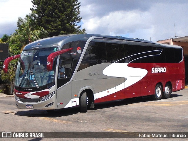 Viação Serro 45824 na cidade de Três Corações, Minas Gerais, Brasil, por Fábio Mateus Tibúrcio. Número da foto: #12855760.