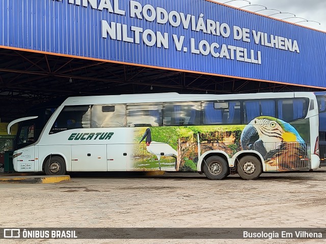 Eucatur - Empresa União Cascavel de Transportes e Turismo 4752 na cidade de Vilhena, Rondônia, Brasil, por Busologia Em Vilhena. Número da foto: #12854360.
