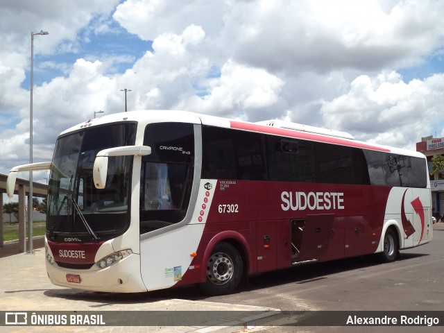 Sudoeste Transportes 67302 na cidade de Cascavel, Paraná, Brasil, por Alexandre Rodrigo. Número da foto: #12854792.