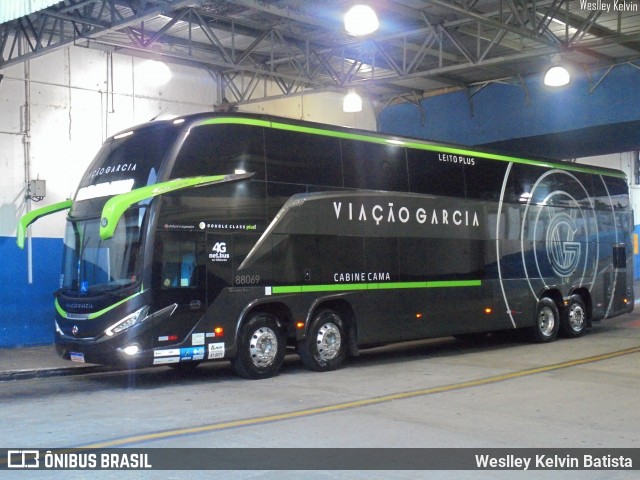 Viação Garcia 88069 na cidade de Sorocaba, São Paulo, Brasil, por Weslley Kelvin Batista. Número da foto: #12855502.