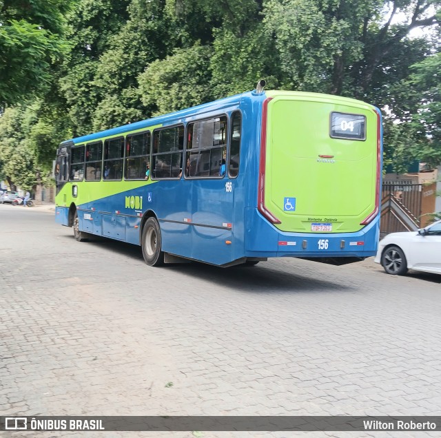 MOBI Transporte Urbano 156 na cidade de Governador Valadares, Minas Gerais, Brasil, por Wilton Roberto. Número da foto: #12857049.