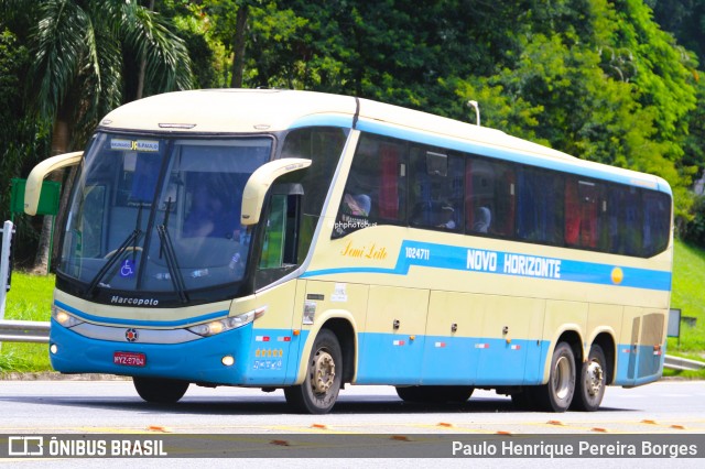 Viação Novo Horizonte 1024711 na cidade de Barra do Piraí, Rio de Janeiro, Brasil, por Paulo Henrique Pereira Borges. Número da foto: #12856548.
