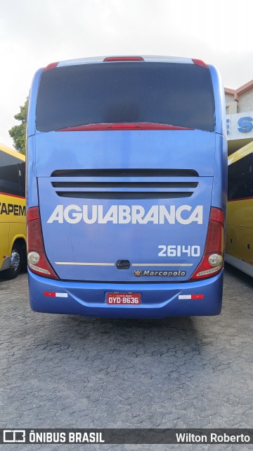 Viação Águia Branca 26140 na cidade de Governador Valadares, Minas Gerais, Brasil, por Wilton Roberto. Número da foto: #12854438.