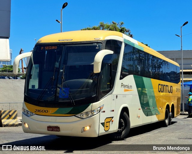 Empresa Gontijo de Transportes 21600 na cidade de Rio de Janeiro, Rio de Janeiro, Brasil, por Bruno Mendonça. Número da foto: #12855159.