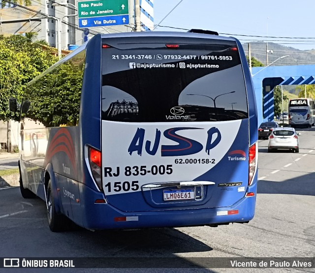 AJSP Locadora de Veículos RJ 835.005 na cidade de Aparecida, São Paulo, Brasil, por Vicente de Paulo Alves. Número da foto: #12855976.