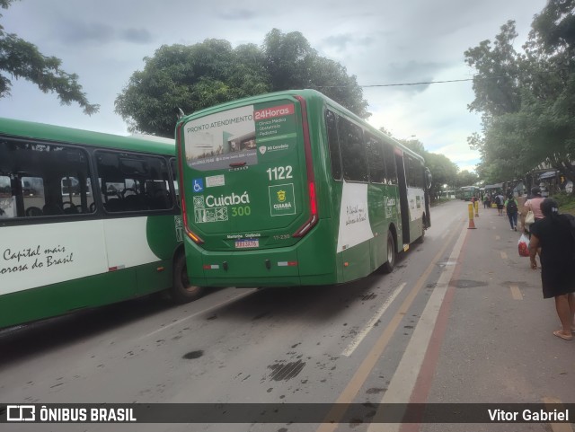 Viação Paraense Cuiabá Transportes 1122 na cidade de Cuiabá, Mato Grosso, Brasil, por Vitor Gabriel. Número da foto: #12856977.
