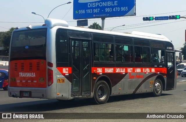 TRANSNASA - Transporte Nueva America 126 na cidade de Comas, Lima, Lima Metropolitana, Peru, por Anthonel Cruzado. Número da foto: #12854090.