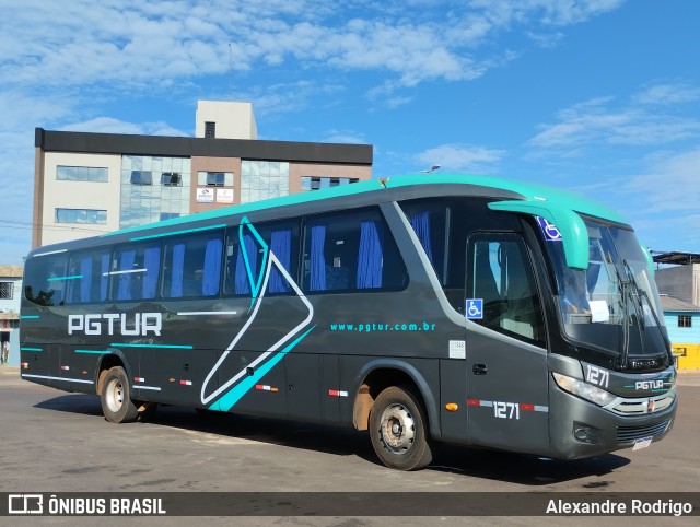 Empresa de Transporte Pgtur 1271 na cidade de Cascavel, Paraná, Brasil, por Alexandre Rodrigo. Número da foto: #12854748.