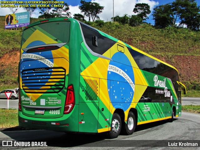 Brasil Bus 40000 na cidade de Juiz de Fora, Minas Gerais, Brasil, por Luiz Krolman. Número da foto: #12856477.