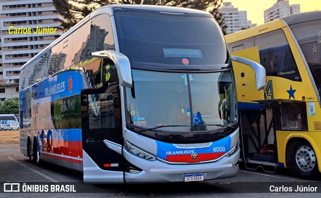 Transleles Transporte e Turismo 8000 na cidade de Goiânia, Goiás, Brasil, por Carlos Júnior. Número da foto: #12921040.