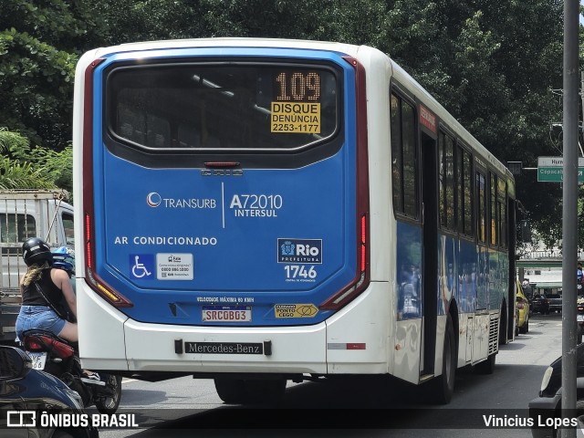 Transurb A72010 na cidade de Rio de Janeiro, Rio de Janeiro, Brasil, por Vinicius Lopes. Número da foto: #12920934.