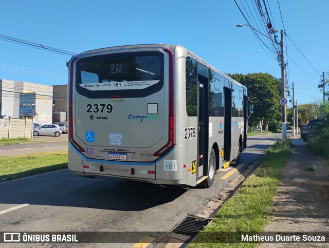 Expresso CampiBus 2379 na cidade de Campinas, São Paulo, Brasil, por Matheus Duarte Souza. Número da foto: #12920977.