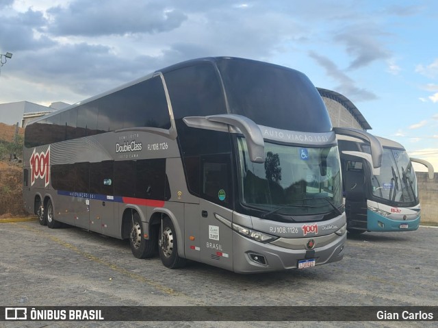 Auto Viação 1001 RJ 108.1126 na cidade de Bom Jesus do Norte, Espírito Santo, Brasil, por Gian Carlos. Número da foto: #12920881.