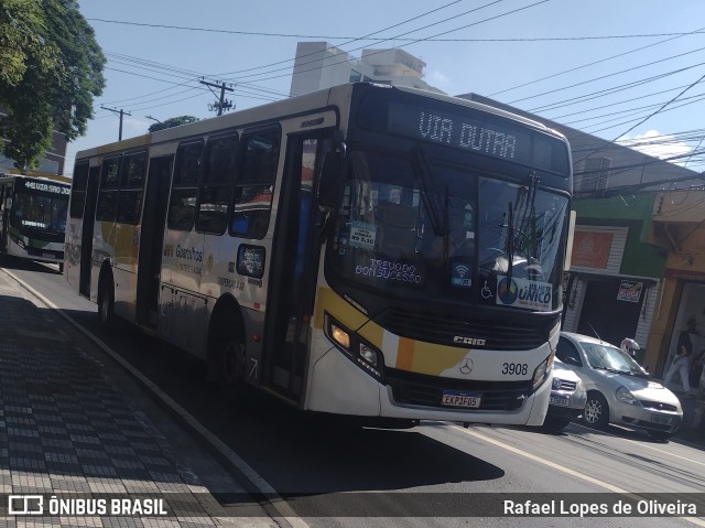 Viação Campo dos Ouros 3908 na cidade de Guarulhos, São Paulo, Brasil, por Rafael Lopes de Oliveira. Número da foto: #12920940.