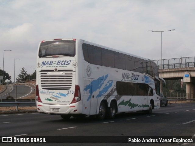 Nar-Bus Internacional 373 na cidade de Chimbarongo, Colchagua, Libertador General Bernardo O'Higgins, Chile, por Pablo Andres Yavar Espinoza. Número da foto: #12921377.