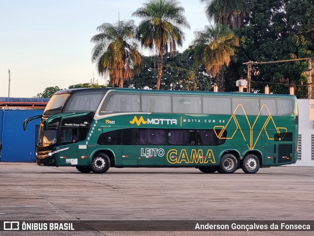 Viação Motta 19002 na cidade de Goiânia, Goiás, Brasil, por Anderson Gonçalves da Fonseca. Número da foto: #12920942.