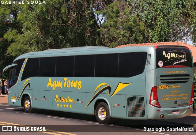 AGM Tours - AGM Viagens e Turismo 30000 na cidade de Foz do Iguaçu, Paraná, Brasil, por Busologia Gabrielística. Número da foto: #12922158.