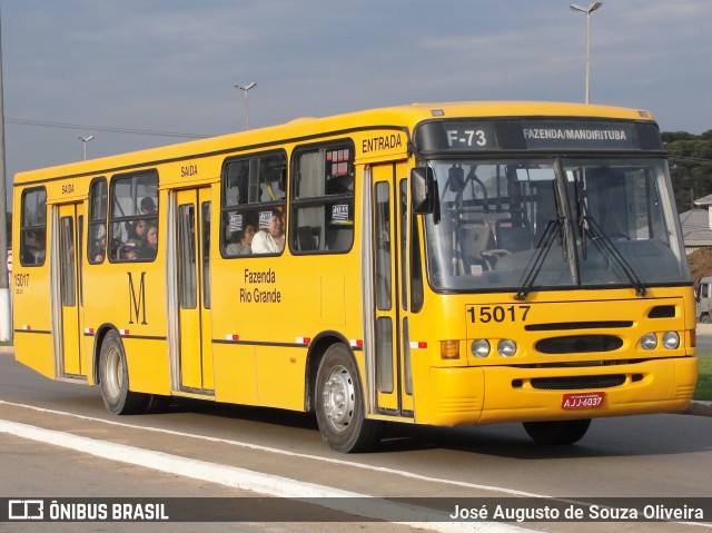 Leblon Transporte de Passageiros 15017 na cidade de Fazenda Rio Grande, Paraná, Brasil, por José Augusto de Souza Oliveira. Número da foto: #12922816.