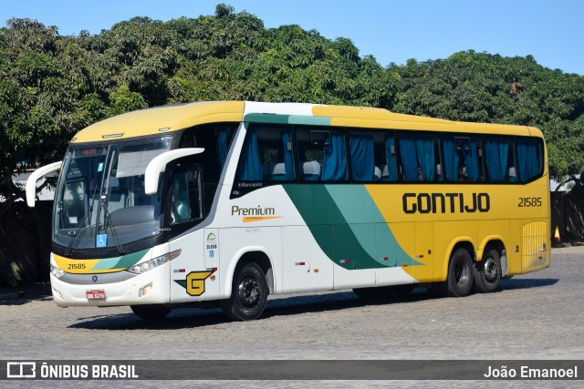 Empresa Gontijo de Transportes 21585 na cidade de Vitória da Conquista, Bahia, Brasil, por João Emanoel. Número da foto: #12922436.