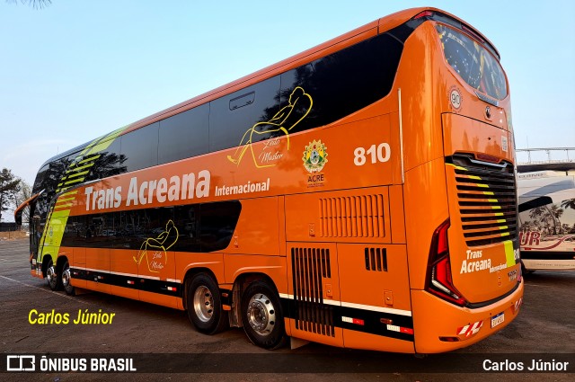 Empresa de Transporte Coletivo Trans Acreana 810 na cidade de Goiânia, Goiás, Brasil, por Carlos Júnior. Número da foto: #12921060.
