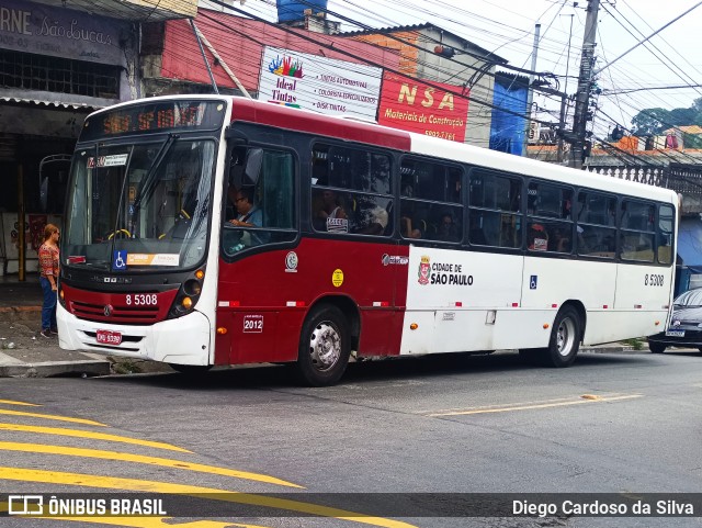 Auto Viação Transcap >> Auto Bless Transportes 8 5308 na cidade de São Paulo, São Paulo, Brasil, por Diego Cardoso da Silva. Número da foto: #12920590.