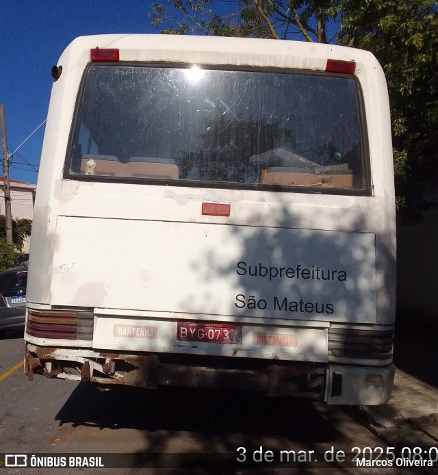 Ônibus Particulares SUBPREFEITURA SãO MATEUS na cidade de São Caetano do Sul, São Paulo, Brasil, por Marcos Oliveira. Número da foto: #12922906.