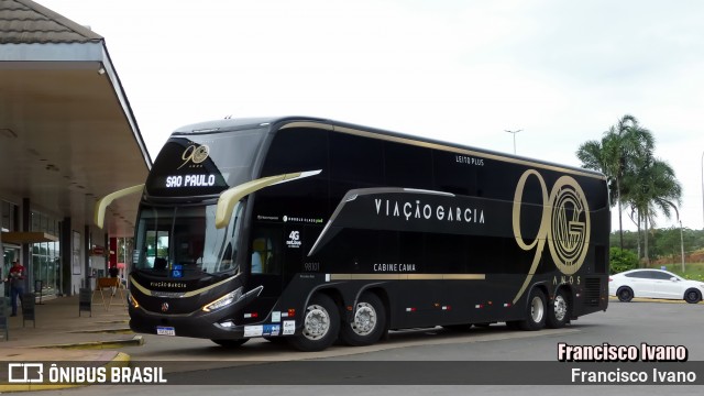 Viação Garcia 98101 na cidade de Ourinhos, São Paulo, Brasil, por Francisco Ivano. Número da foto: #12922745.