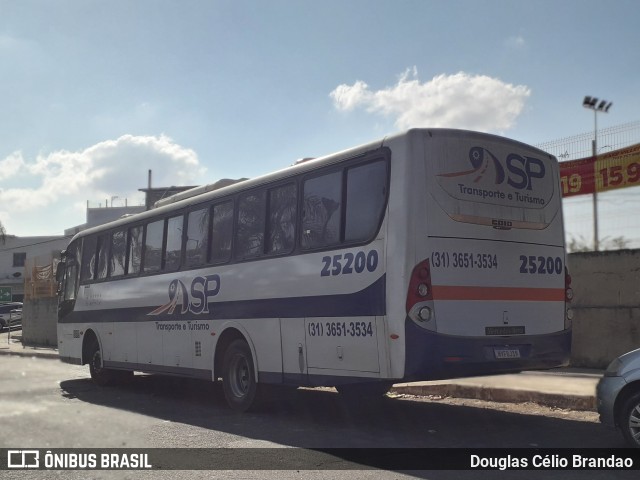 SP Transporte e Turismo 25200 na cidade de Sabará, Minas Gerais, Brasil, por Douglas Célio Brandao. Número da foto: #12921557.