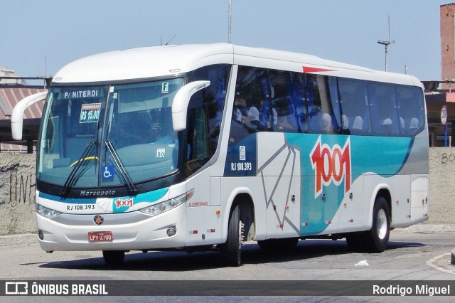 Auto Viação 1001 RJ 108.393 na cidade de Niterói, Rio de Janeiro, Brasil, por Rodrigo Miguel. Número da foto: #12922520.