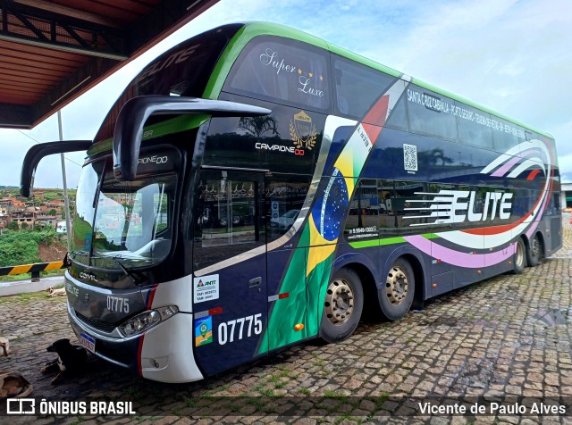 Elite Turismo 07775 na cidade de João Monlevade, Minas Gerais, Brasil, por Vicente de Paulo Alves. Número da foto: #12921837.