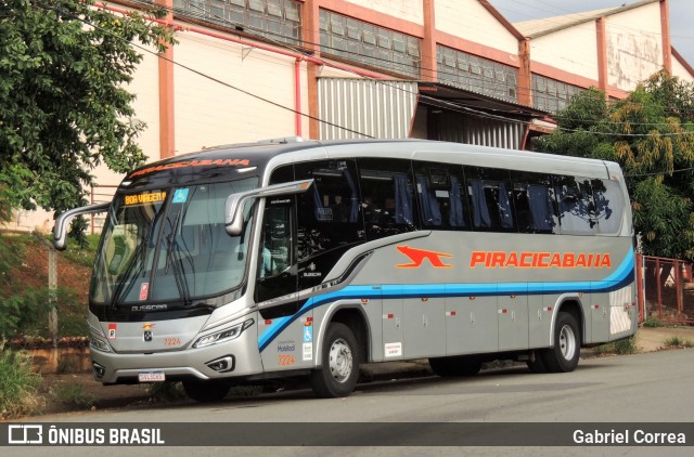 Viação Piracicabana 7224 na cidade de Americana, São Paulo, Brasil, por Gabriel Correa. Número da foto: #12921209.