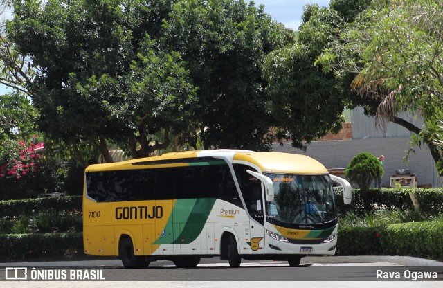 Empresa Gontijo de Transportes 7100 na cidade de Vitória da Conquista, Bahia, Brasil, por Rava Ogawa. Número da foto: #12922025.