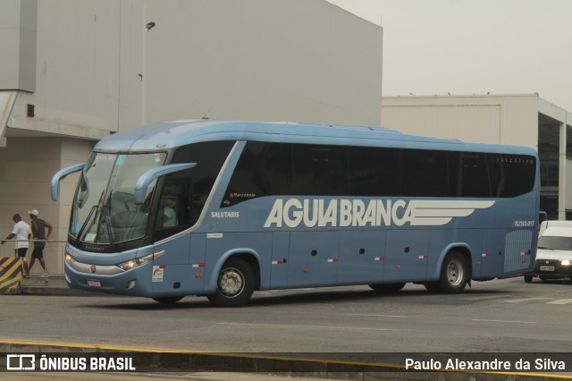 Viação Águia Branca RJ 193.017 na cidade de Rio de Janeiro, Rio de Janeiro, Brasil, por Paulo Alexandre da Silva. Número da foto: #12921956.