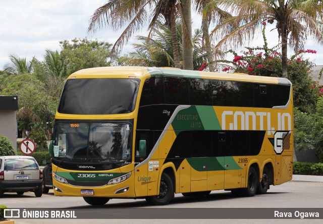 Empresa Gontijo de Transportes 23065 na cidade de Vitória da Conquista, Bahia, Brasil, por Rava Ogawa. Número da foto: #12922018.
